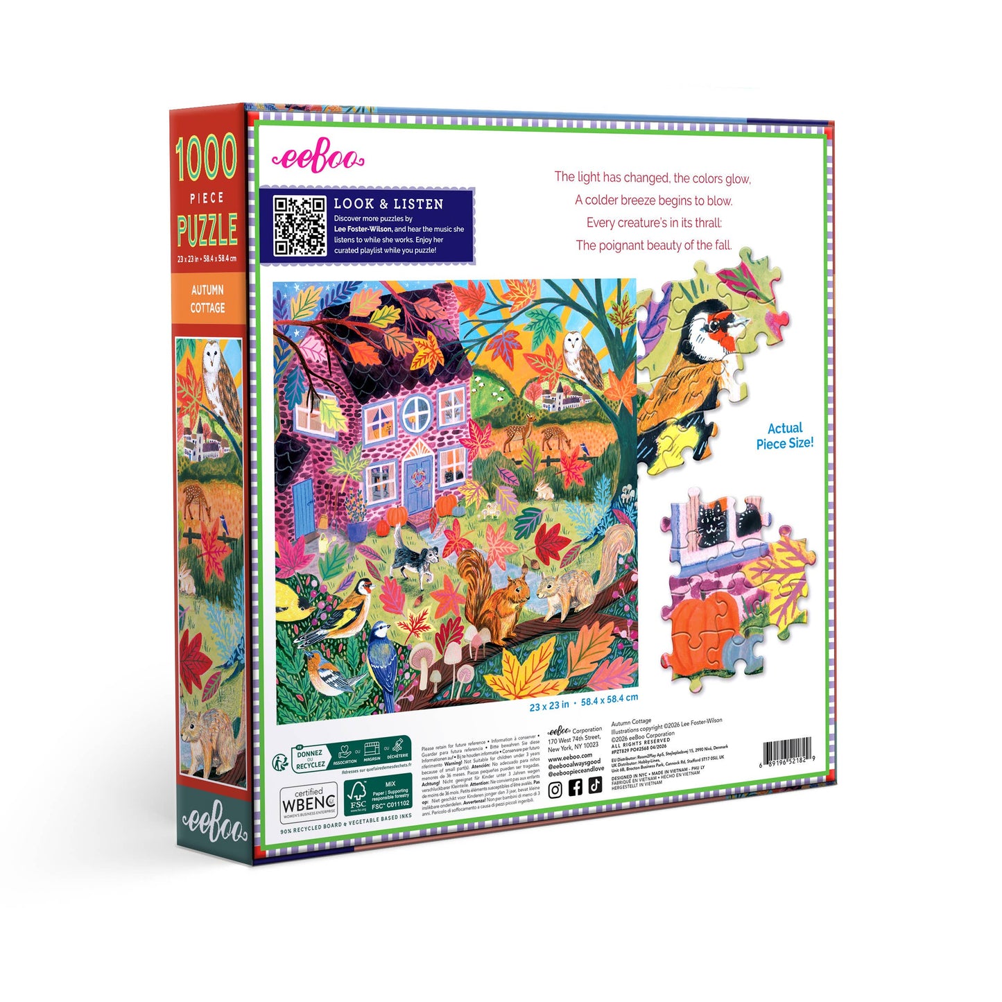 Autumn Cottage Puzzle