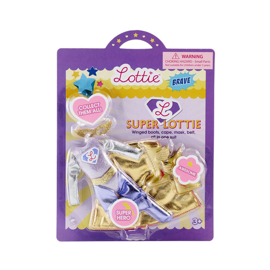 Superhero Lottie Doll Accessory Set