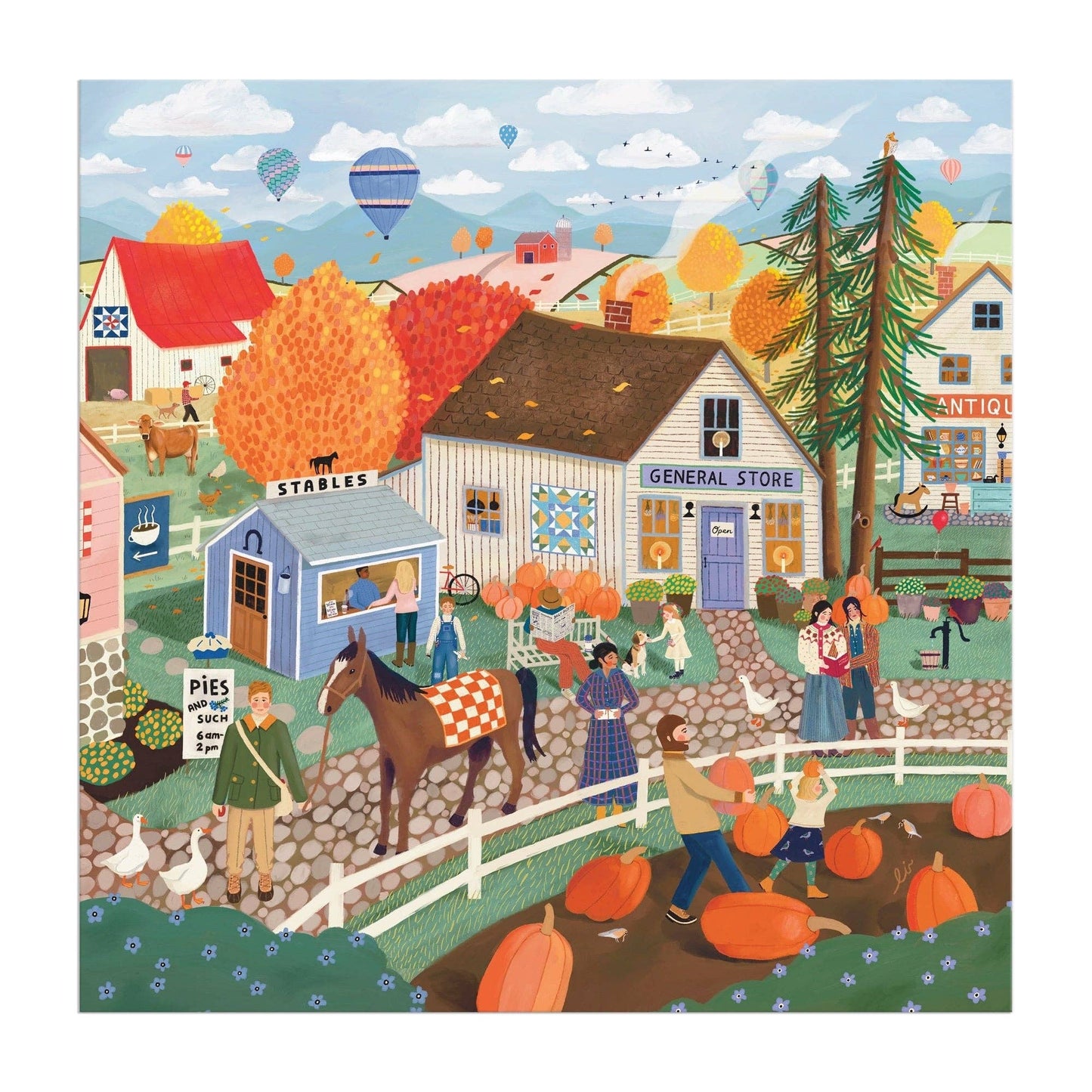 Autumn Square Puzzle