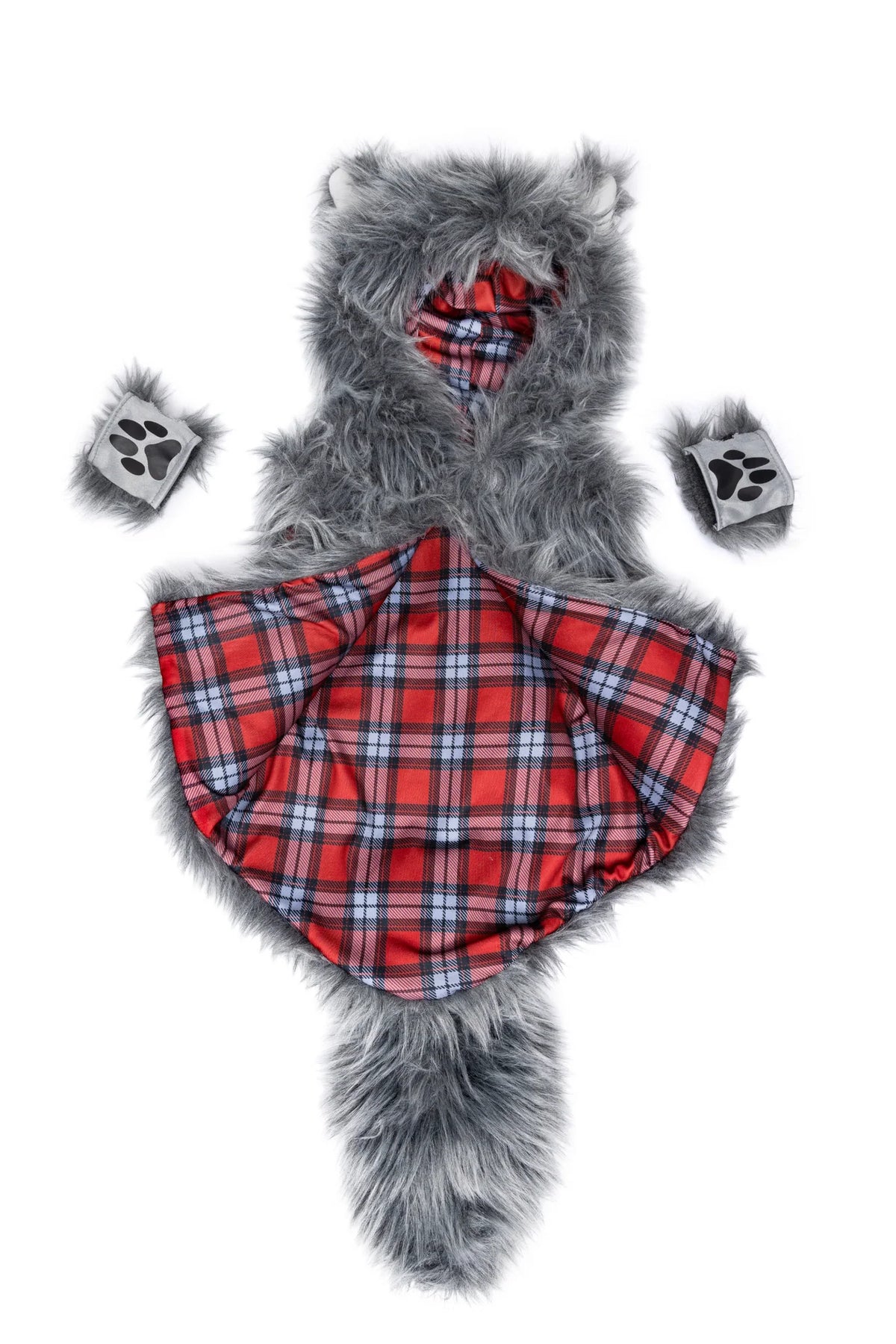 Big Bad Wolf Vest With Gloves