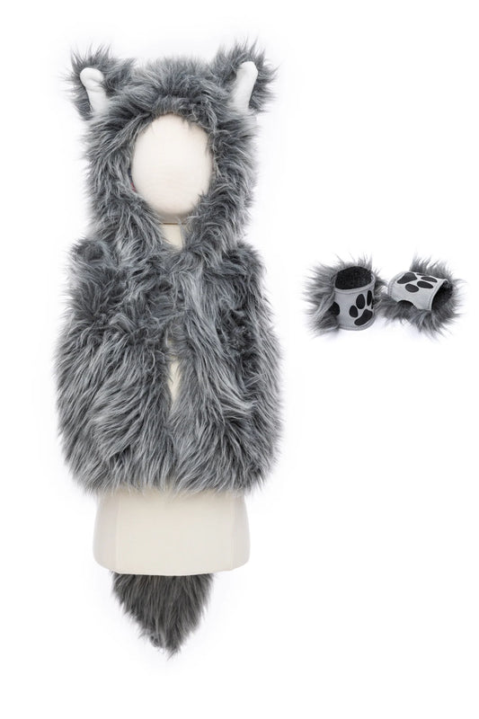Big Bad Wolf Vest With Gloves