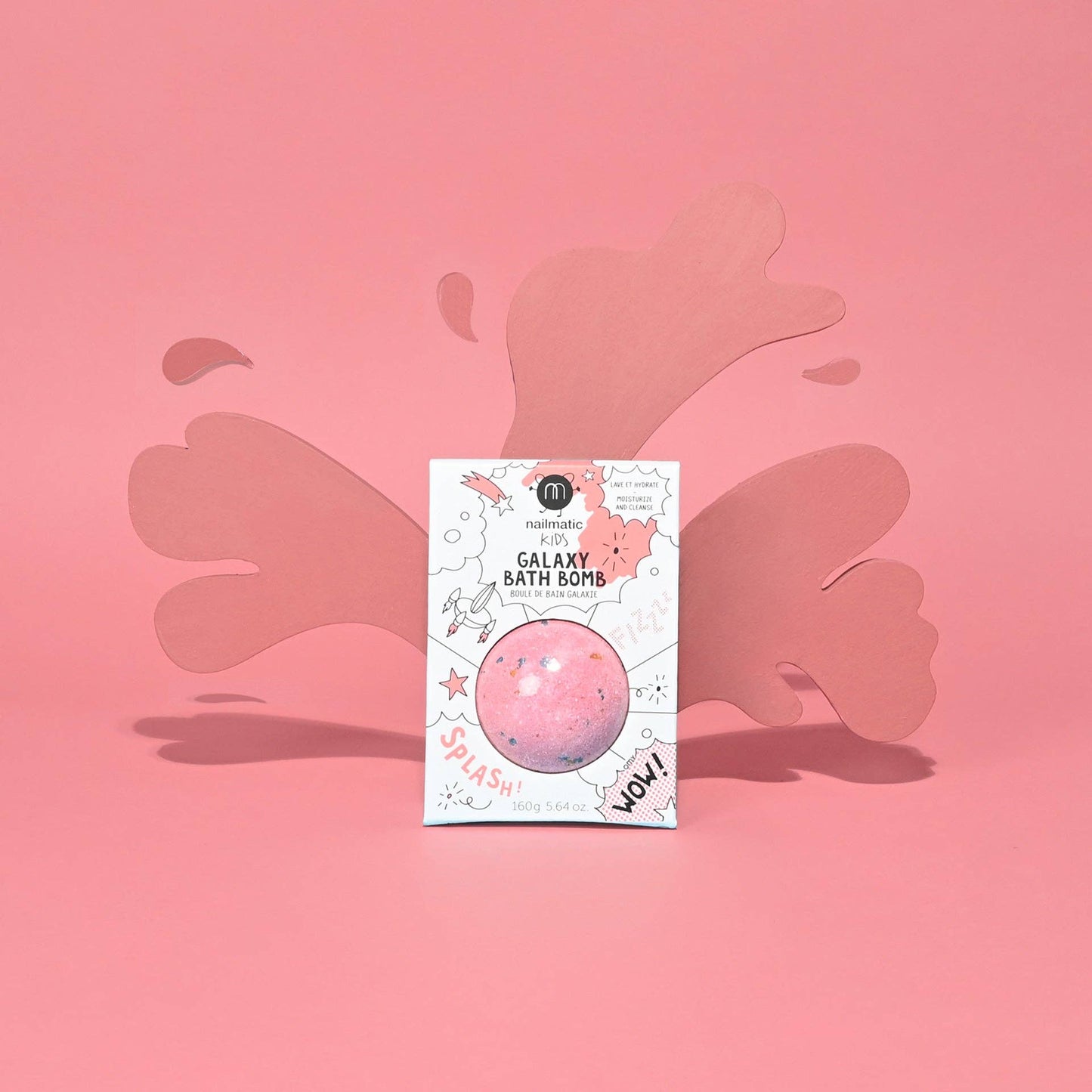 Galaxy Red Planet Bath Bomb for Kids