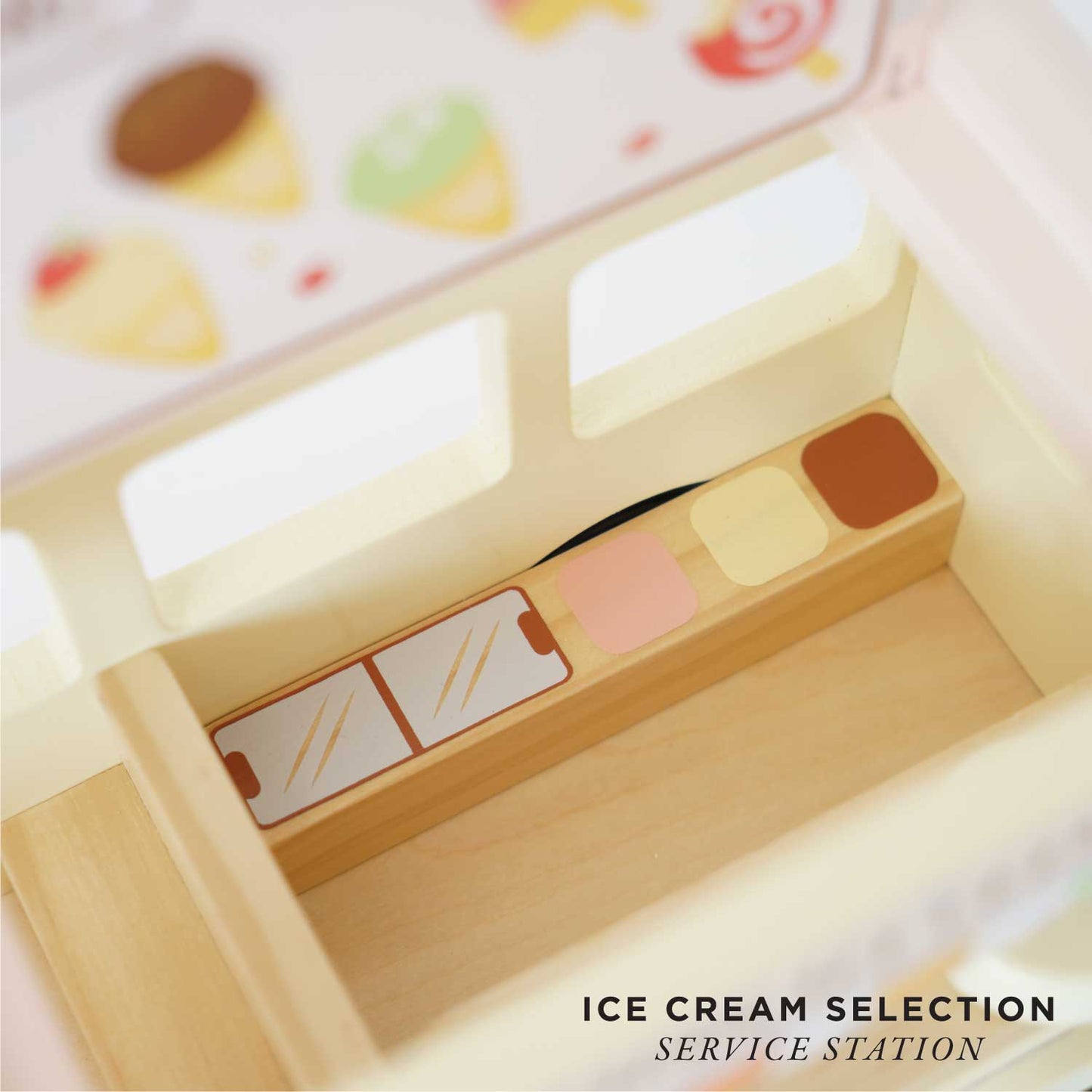 Wooden Ice Cream Van by Le Toy Van