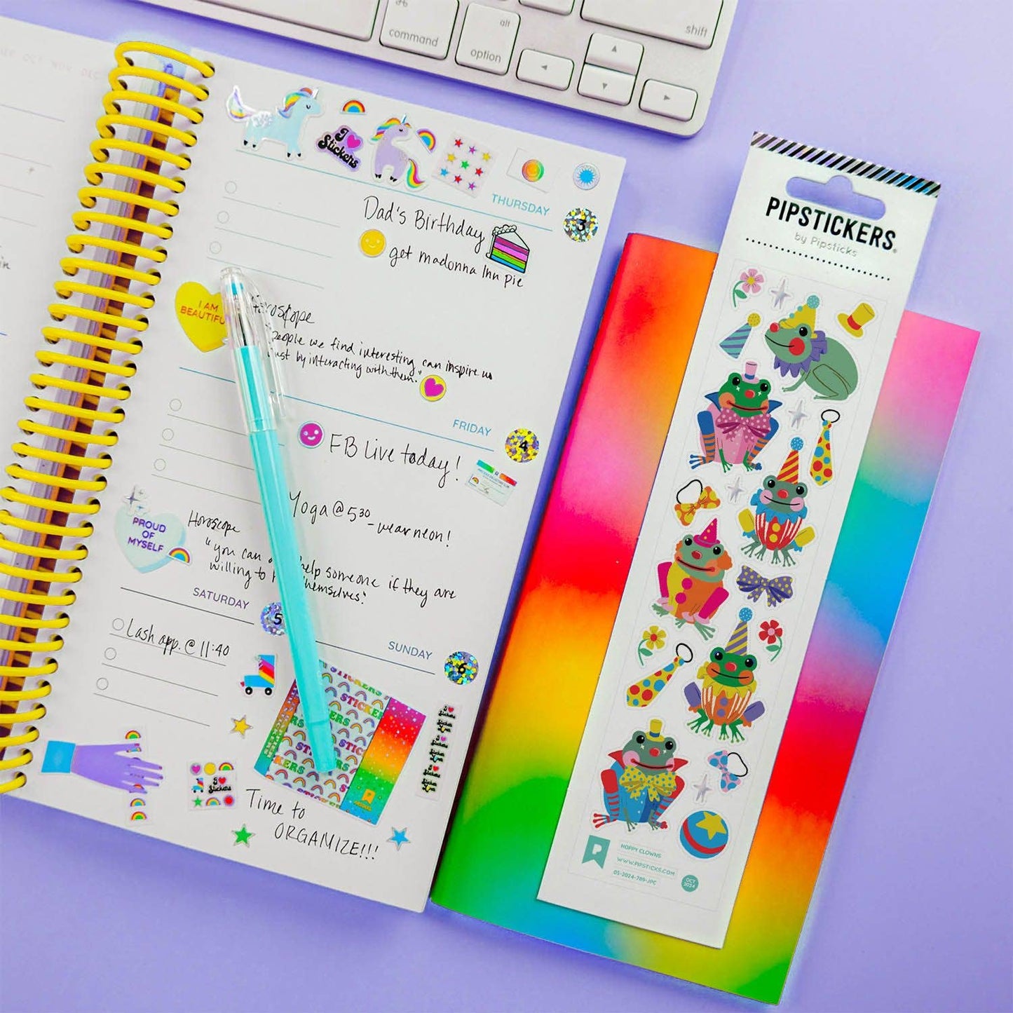 Hoppy Clowns PipStickers