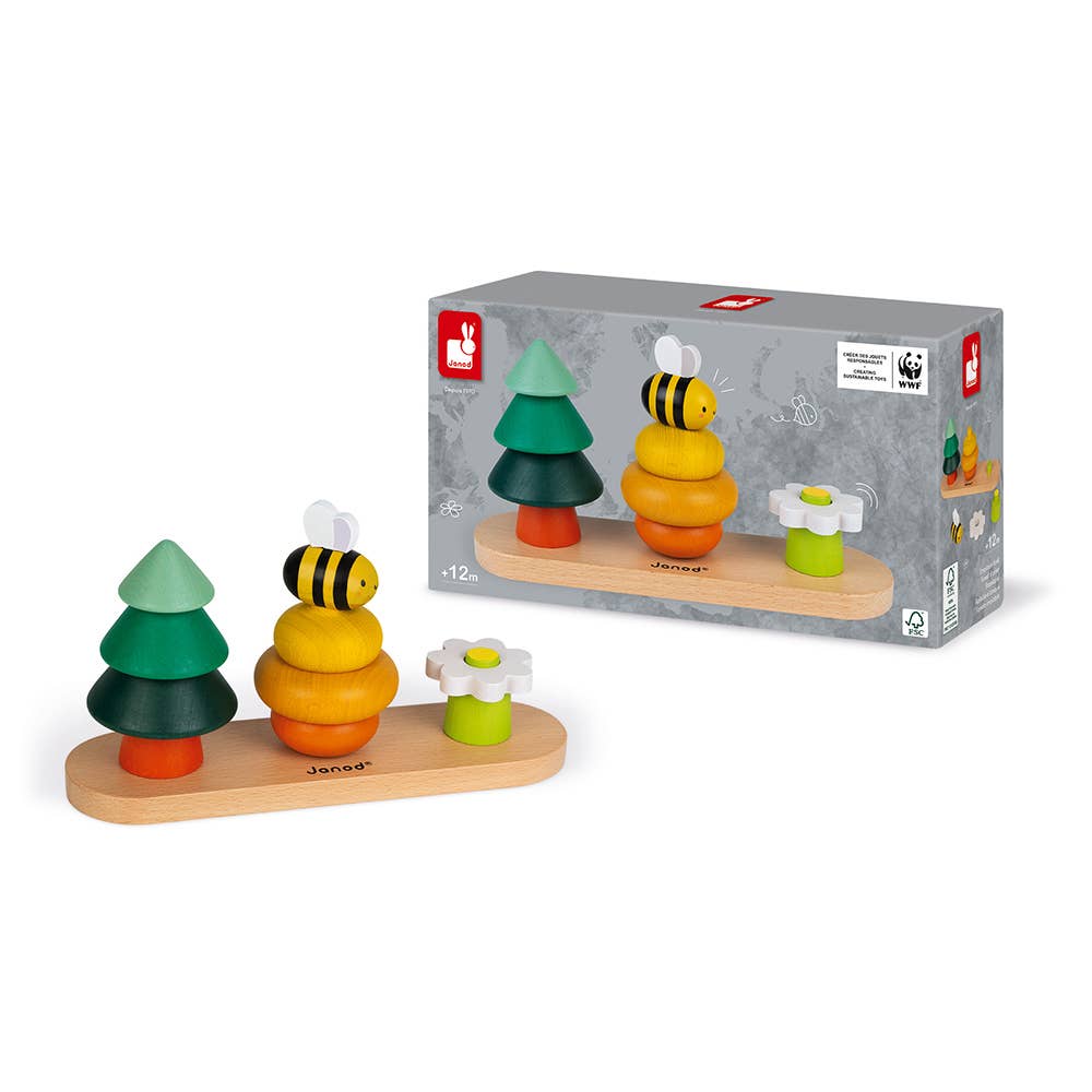 Forest Stacker | Early learning toy | WWF collaboration
