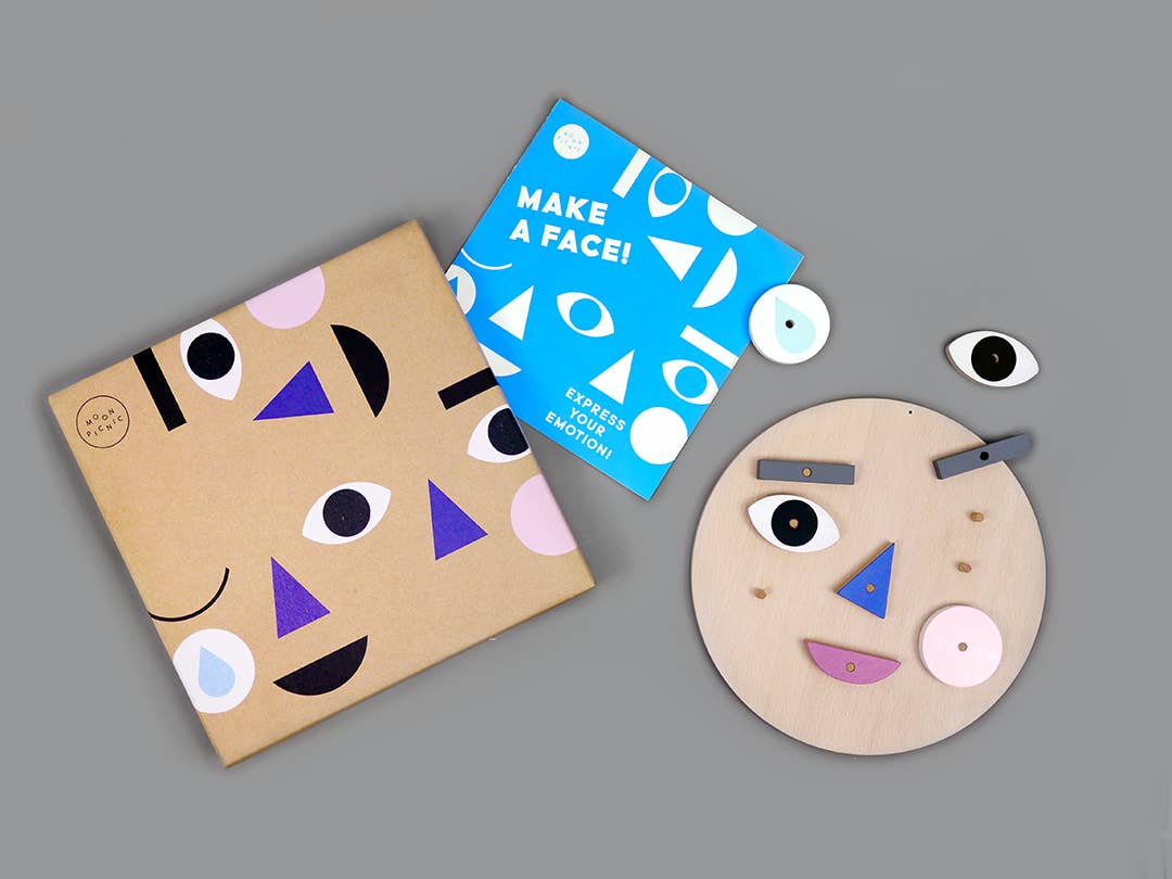 Make a Face Wooden Toy