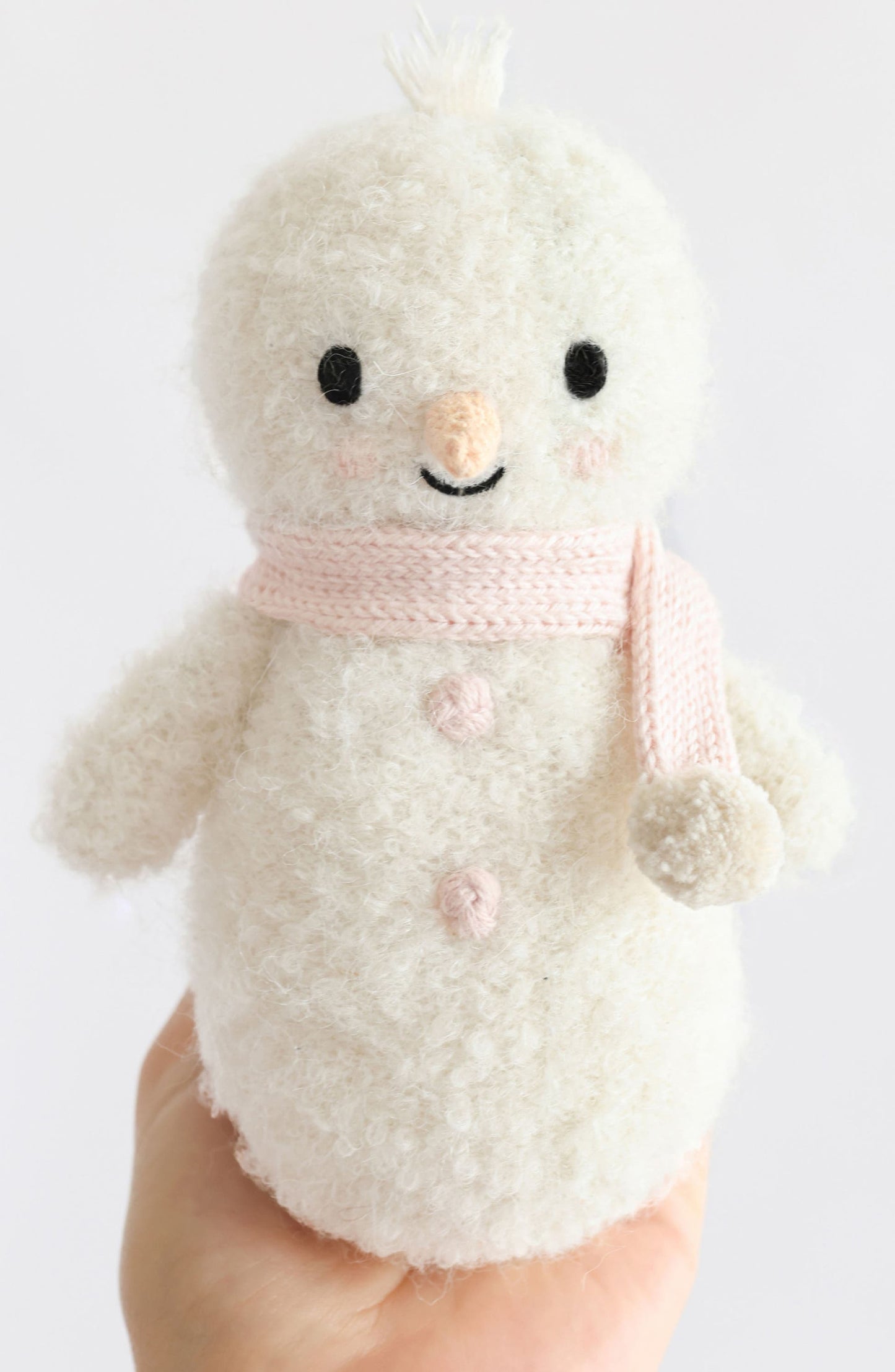 Baby Snowman (Light Pink) - cuddle + kind