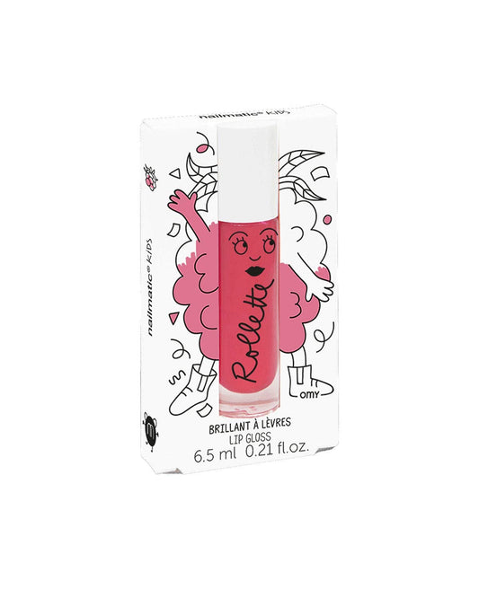 Raspberry Rollette Lip Gloss for Kids
