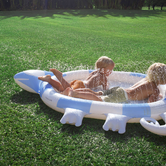 Kids Sprinkler Mat Into the Wild Blue