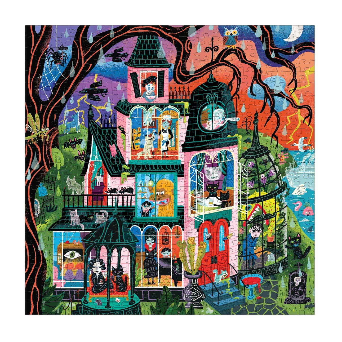 Monster Mansion Puzzle