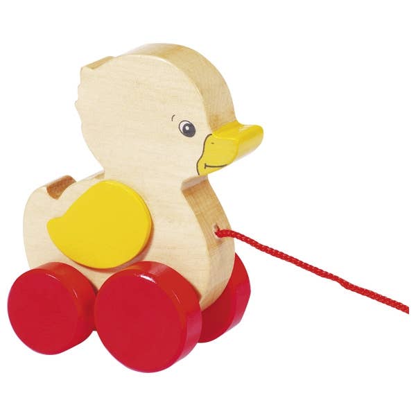 Pull-Along Wooden Duck
