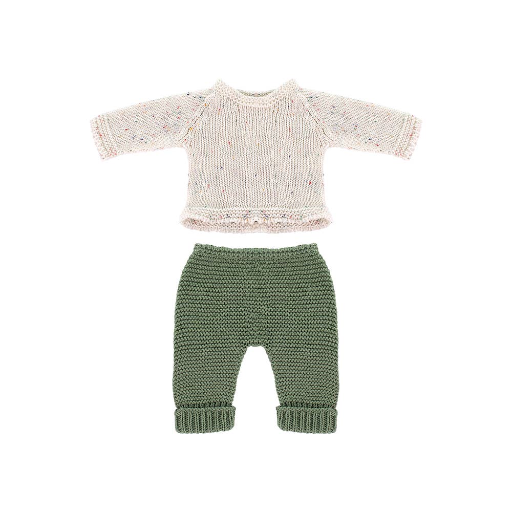 Knitted Doll Clothes for 12 5/8" Dolls - 4 Styles