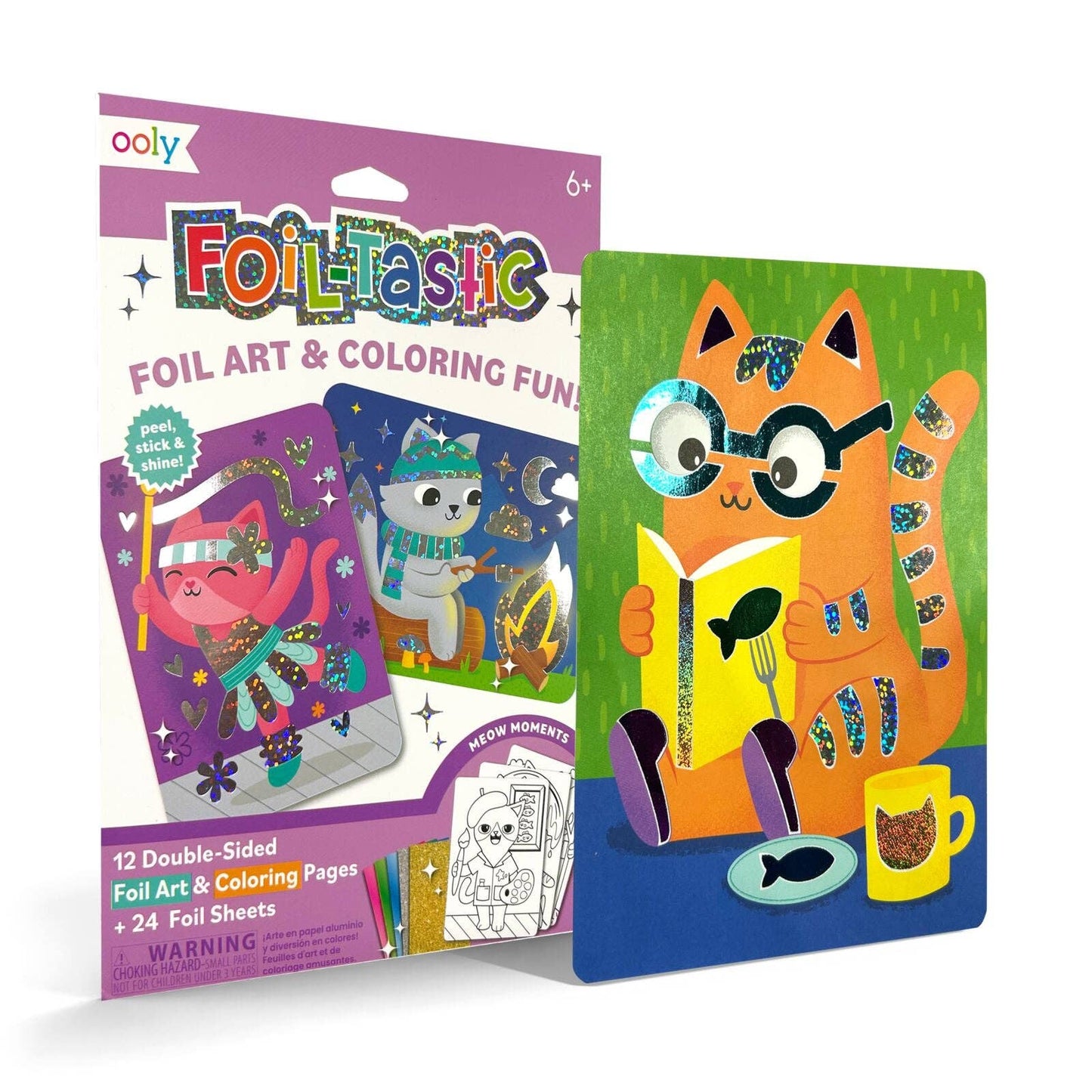 Foil-tastic: Foil Art & Coloring Fun, Meow Moments