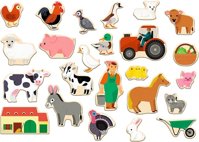 Magnetic Farm Animal Set