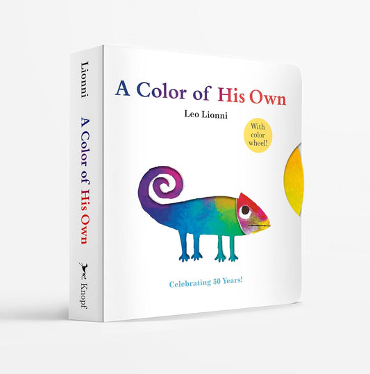 A Color of His Own Board Book with Color Wheel
