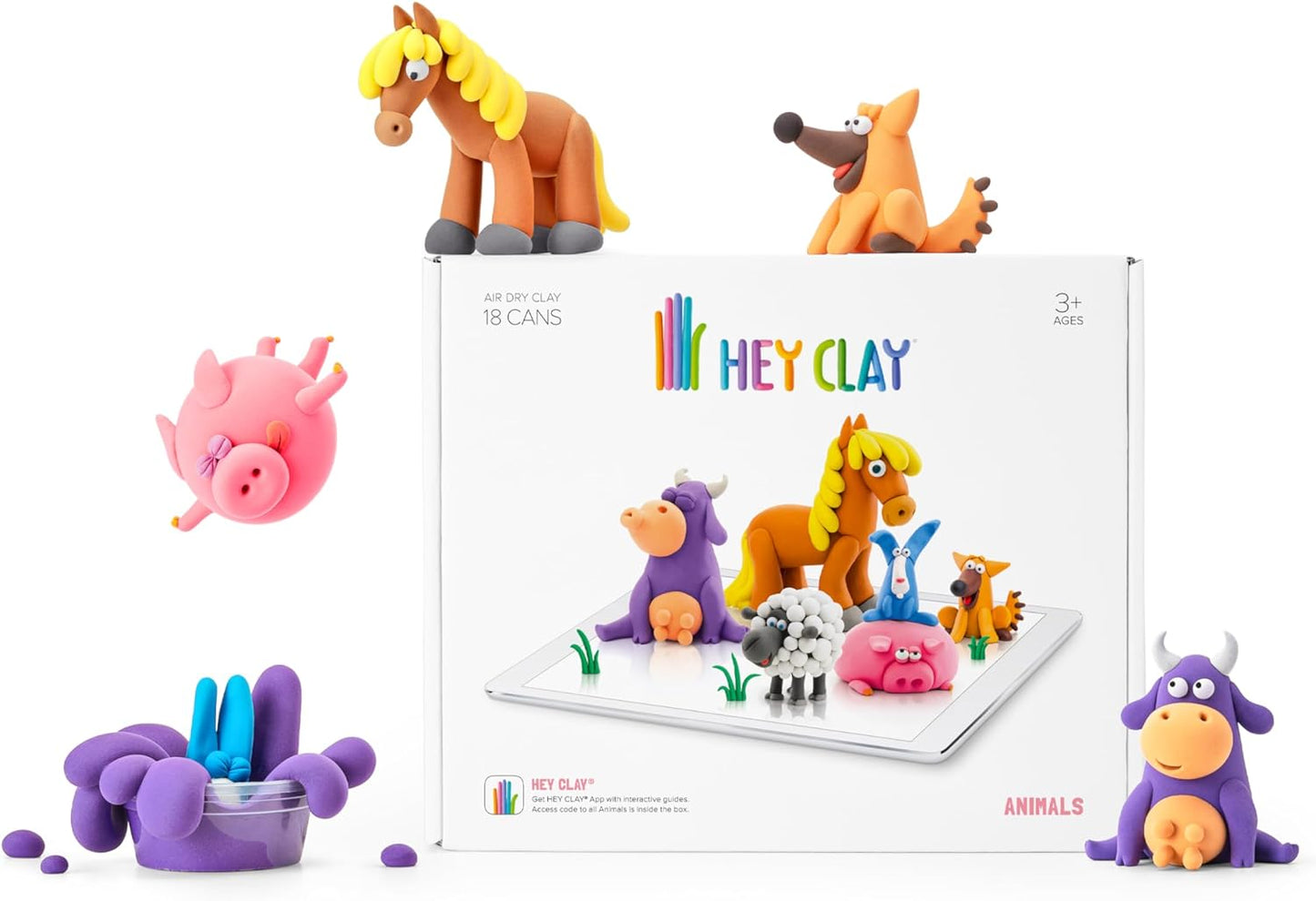 Forest Animals - Hey Clay Kit