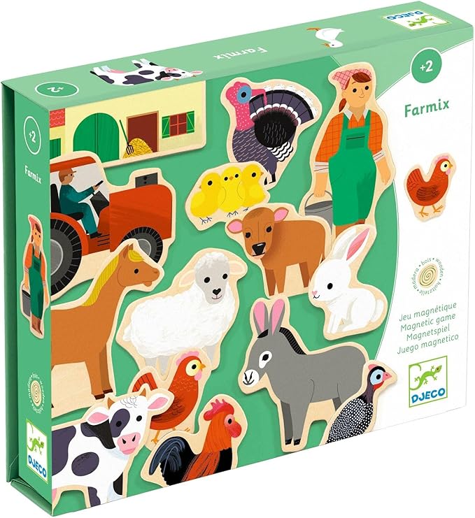 Magnetic Farm Animal Set