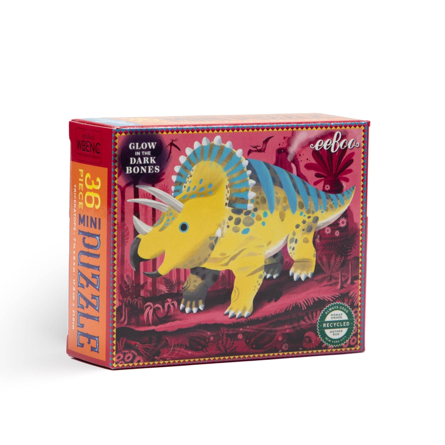 Glow in the Dark Dino Mini Puzzle