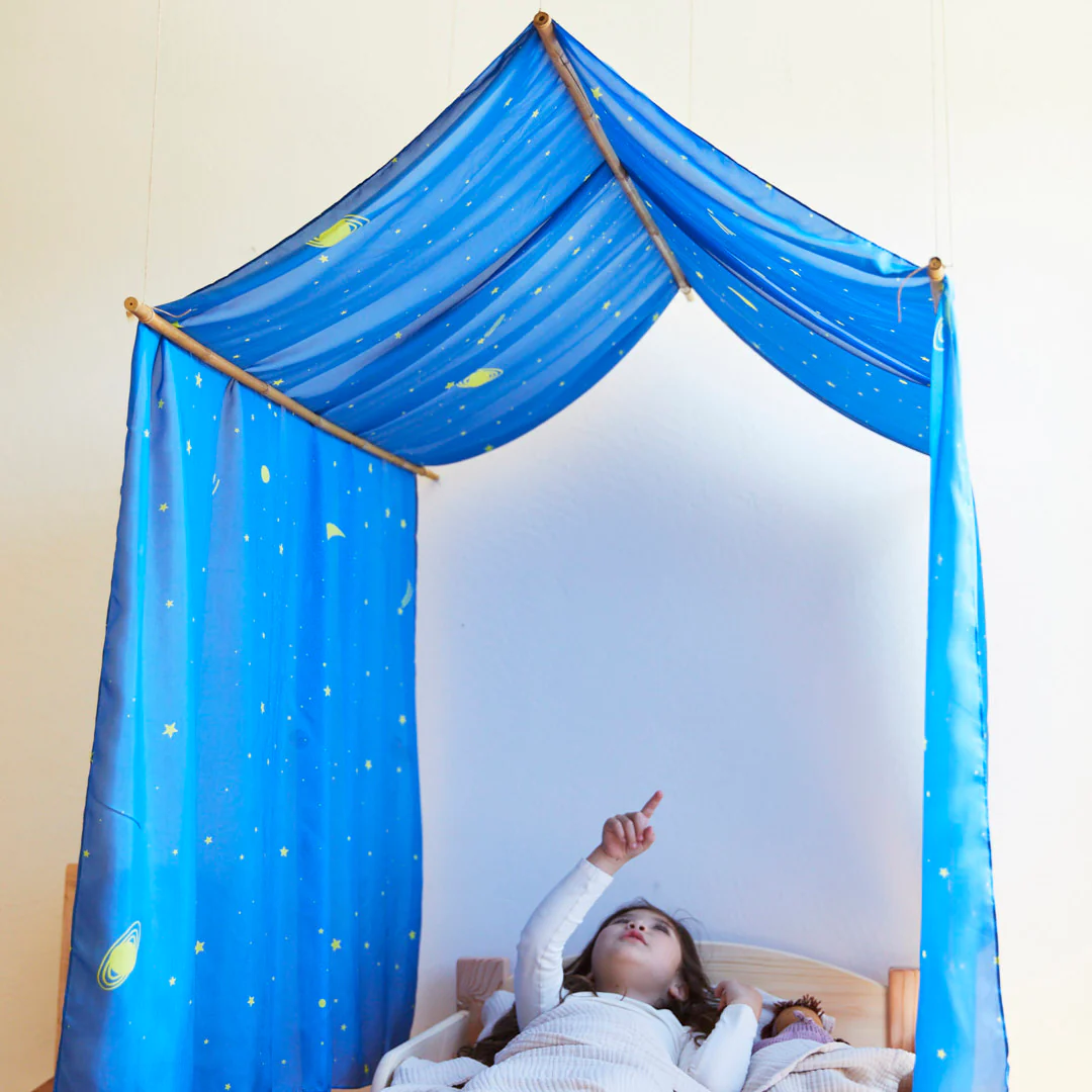 Double Playsilk Star by Sarah's SIlks