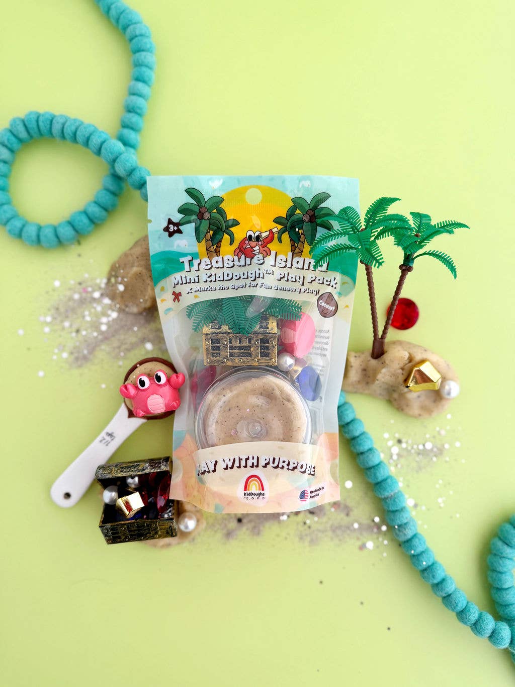 Treasure Island Mini Play Dough Pack