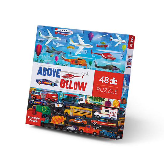 Things that Go 48pc Above & Below Puzzle