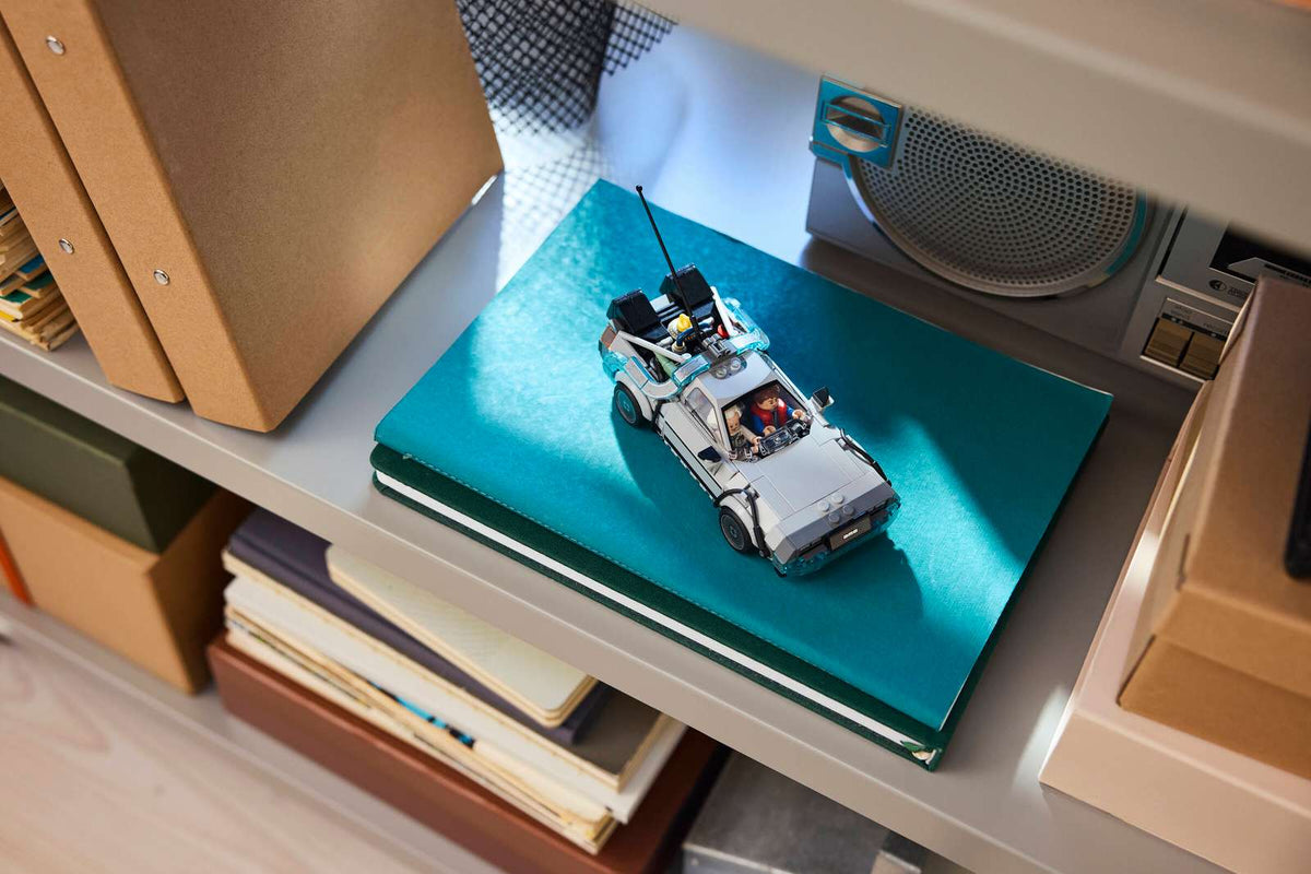 LEGO Time Machine from Back to the Future