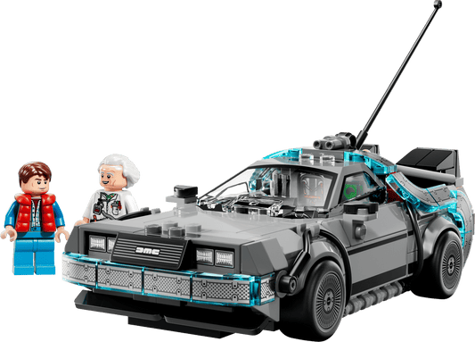 LEGO Time Machine from Back to the Future