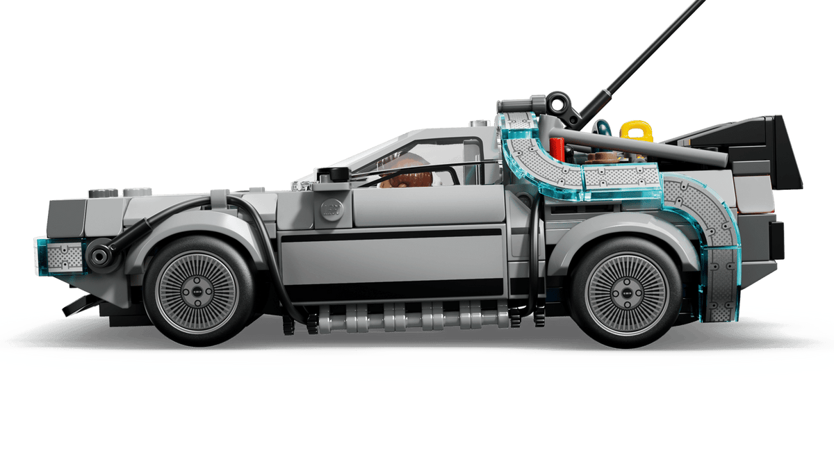 LEGO Time Machine from Back to the Future