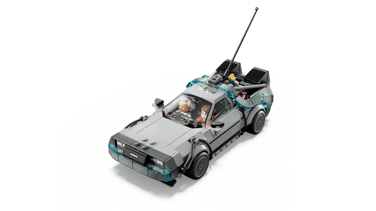 LEGO Time Machine from Back to the Future
