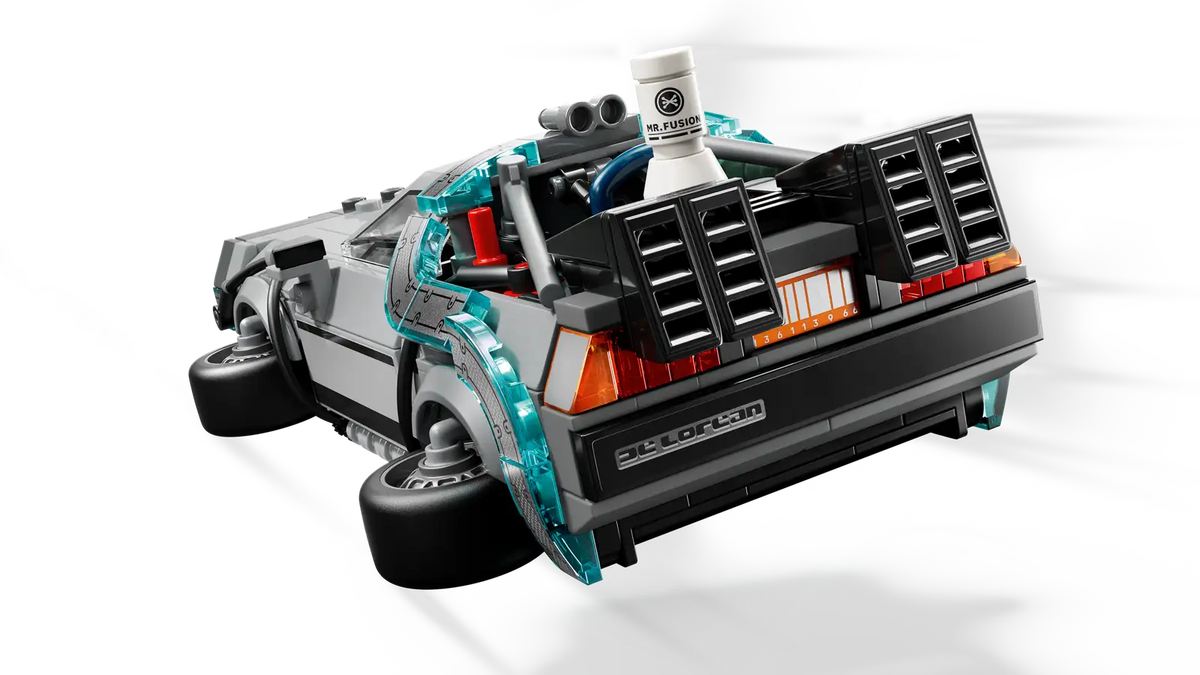 LEGO Time Machine from Back to the Future