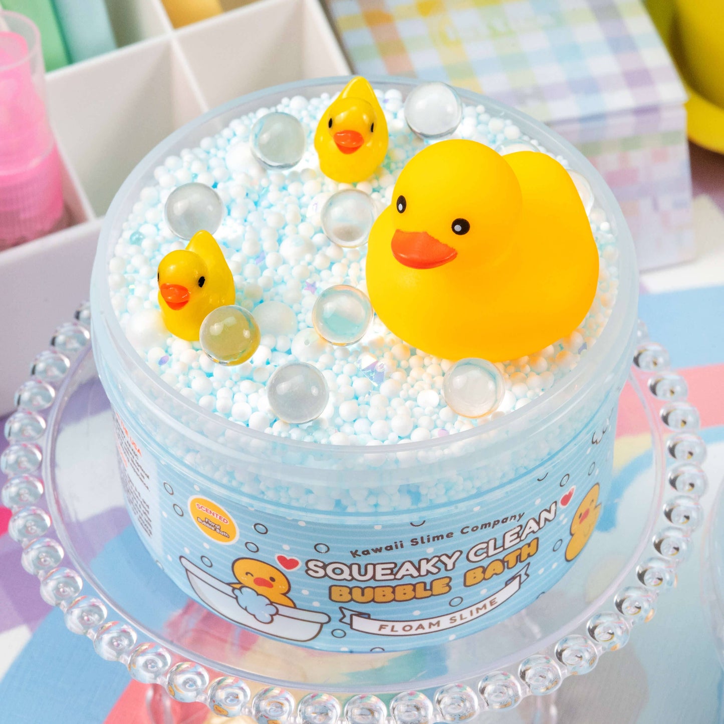 Squeaky Clean Bubble Floam Slime