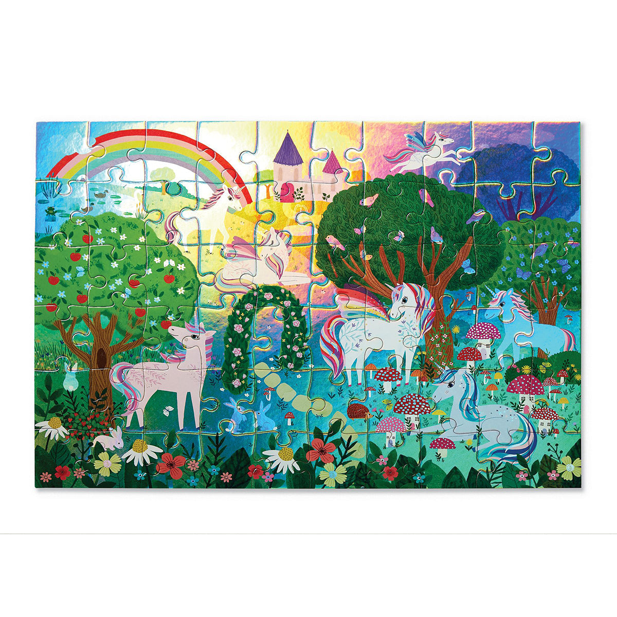 Sparkling Unicorn 60pc Foil Puzzle