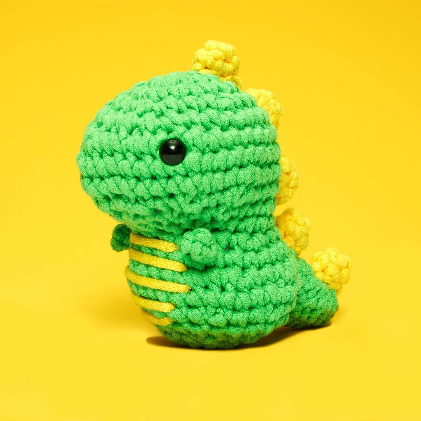 Fred the Dinosaur Beginner Crochet Kit - The Woobles