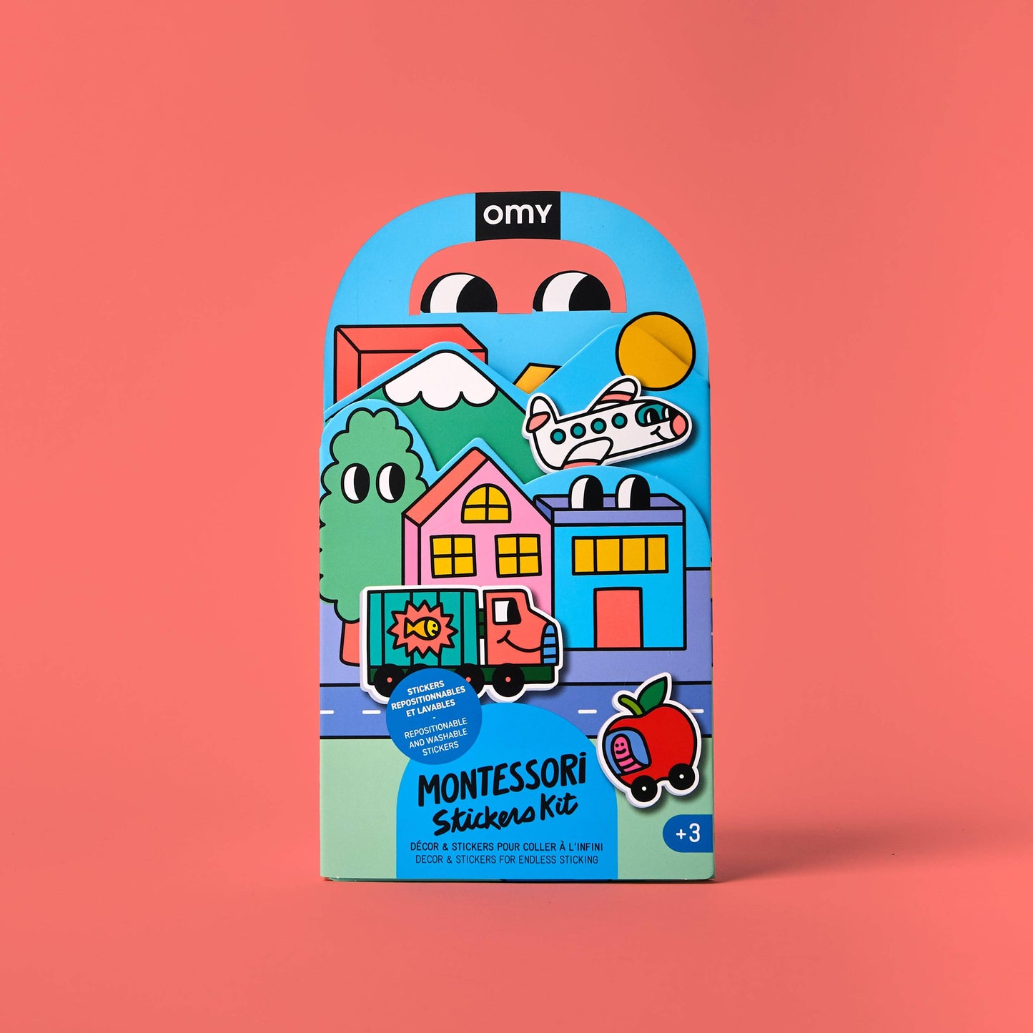 Montessori Decor Stickers - Vroom Vroom by OMY