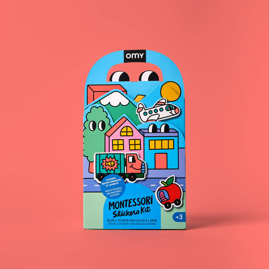 Montessori Decor Stickers - Vroom Vroom by OMY