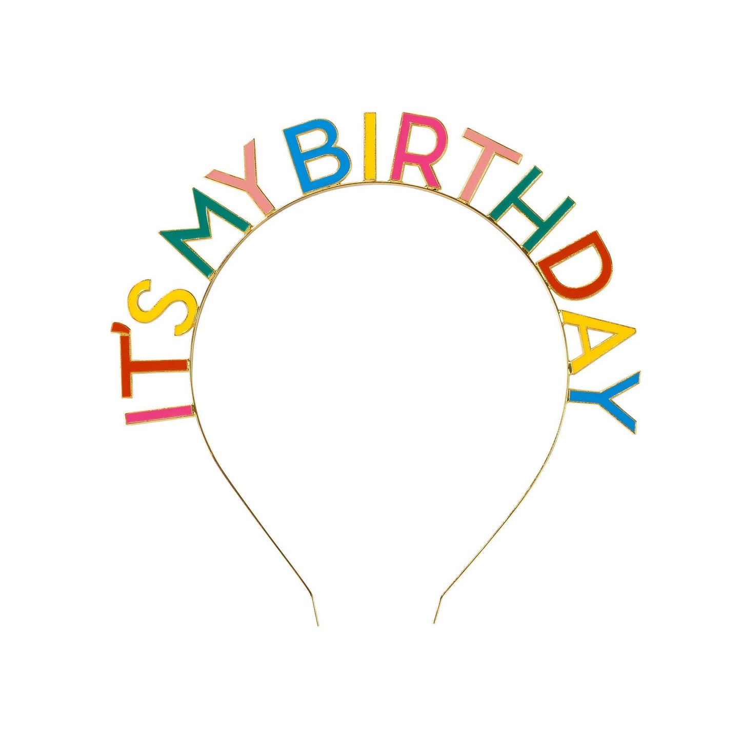 Rainbow 'It's My Birthday' Headband