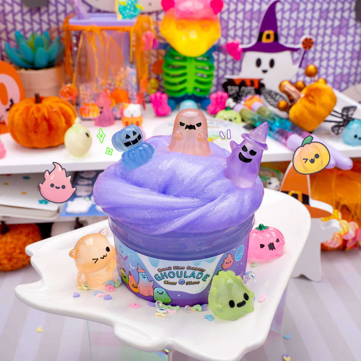 Ghoulade Clear Signature Dome™ Slime