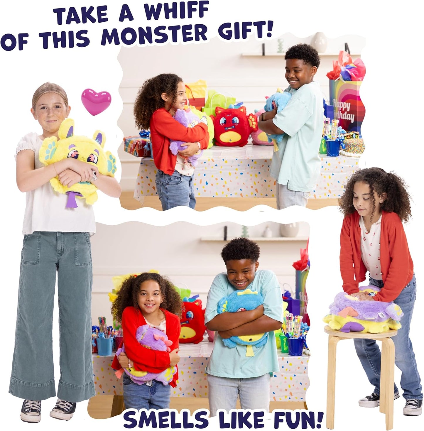 Fart Monsters Scented Plush Toy (Assorted Colors)