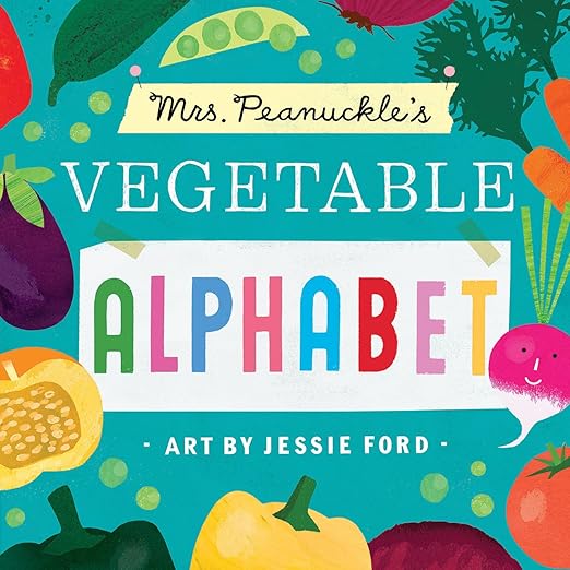Mrs. Peanuckle's Vegetable Alphabet Board Book