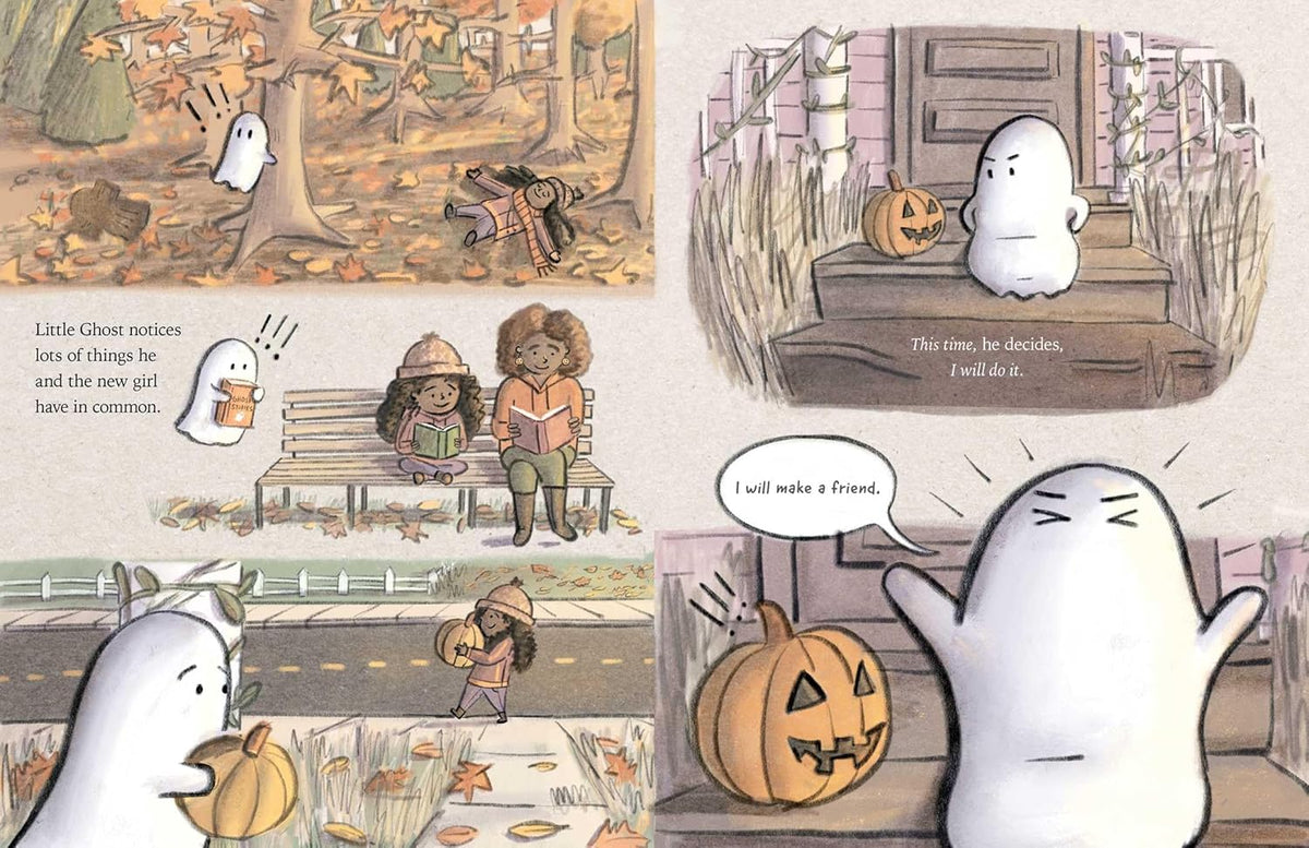 Little Ghost Makes a Friend