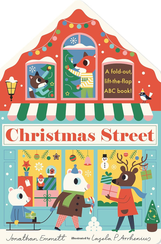 Christmas Street Lift-the-Flap Board Book