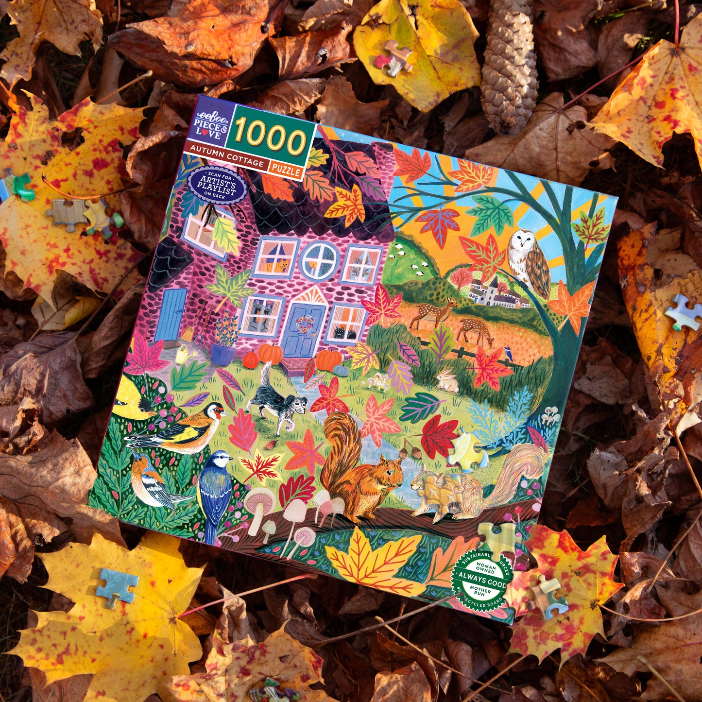 Autumn Cottage Puzzle