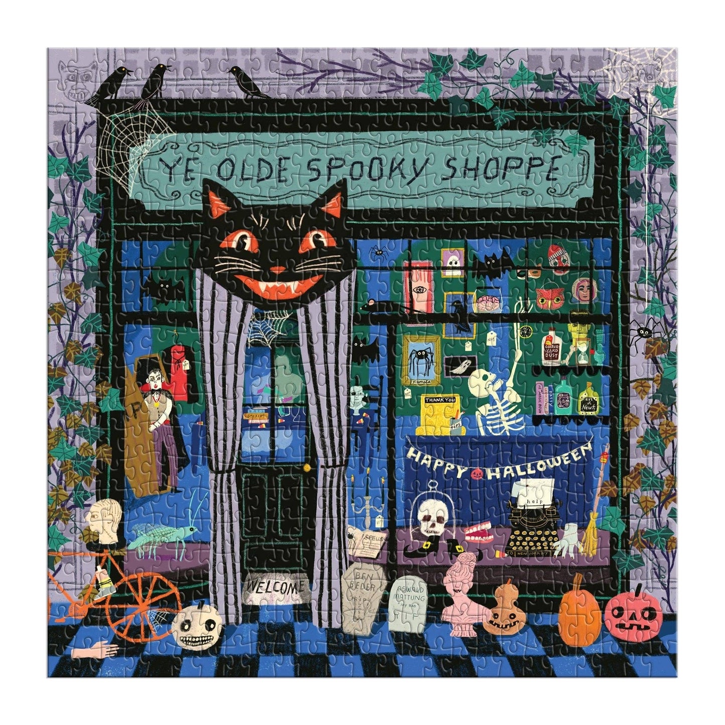 Ye Olde Spooky Shoppe Puzzle