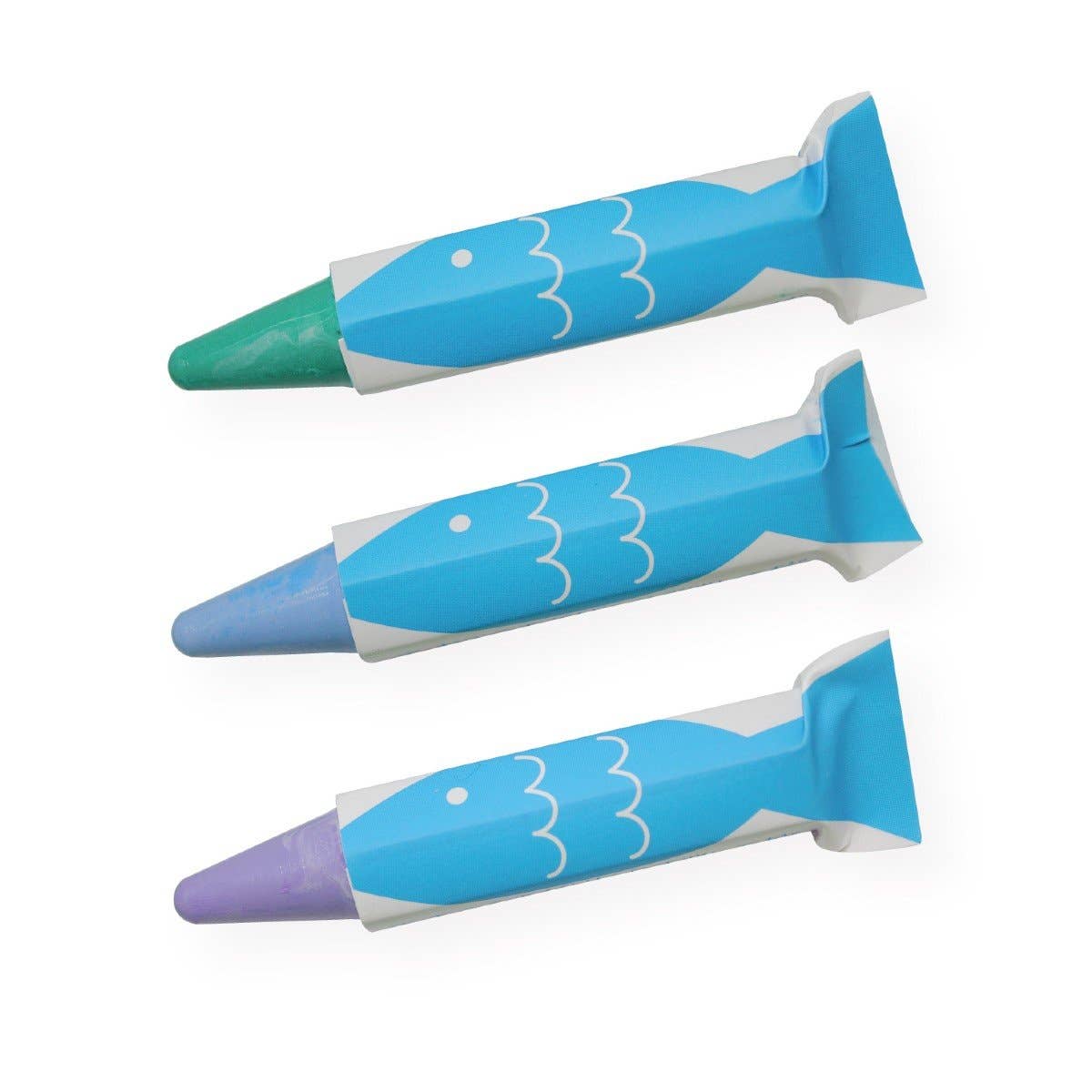 Bath Crayons 3 colors - Fish