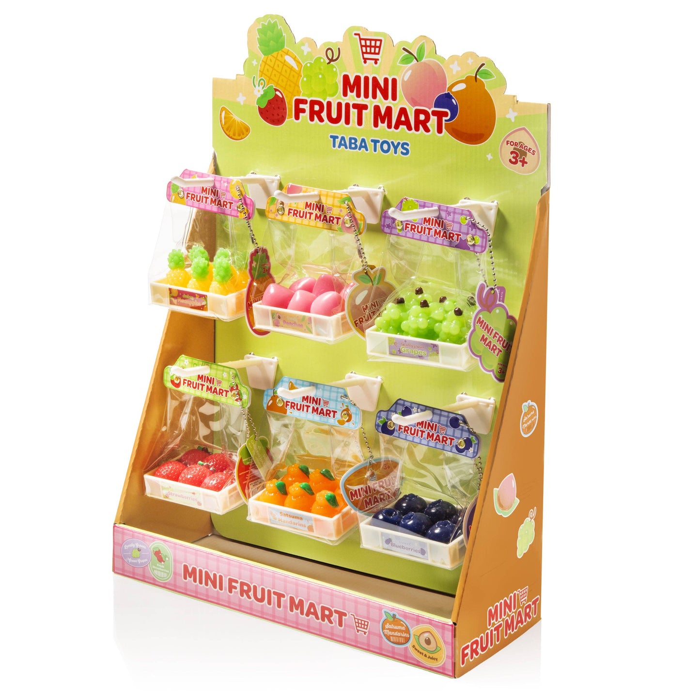 Mini Fruit Mart Taba Squishy (Assorted Fruits)