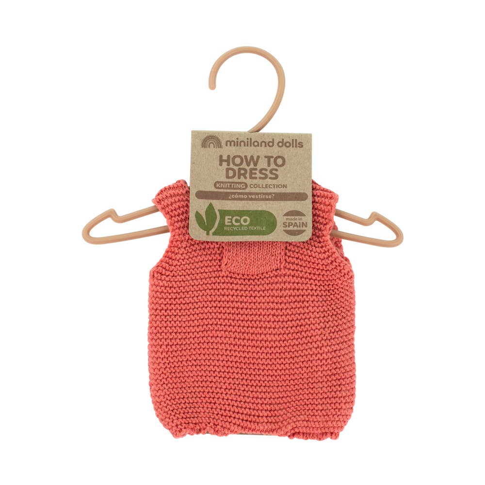 Knitted Doll Clothes for 12 5/8" Dolls - 4 Styles