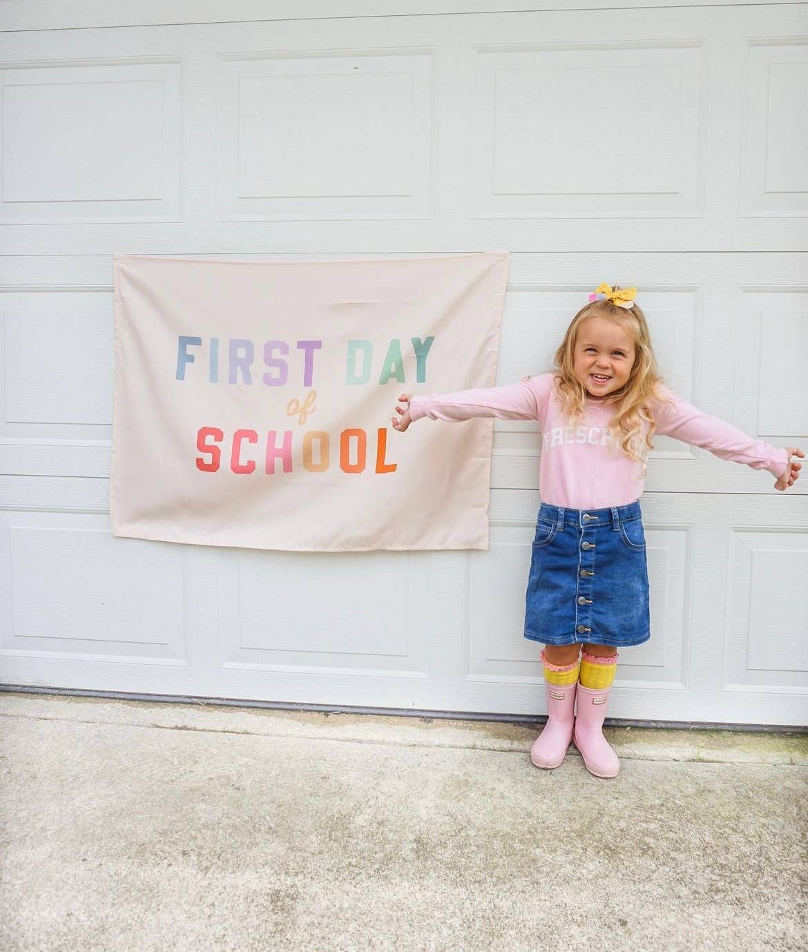 First Day of School Banner