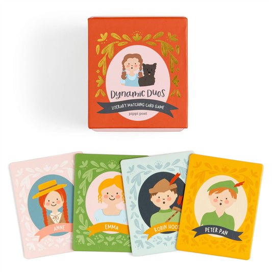 Dynamic Duos Literary Matching Memory Card Game