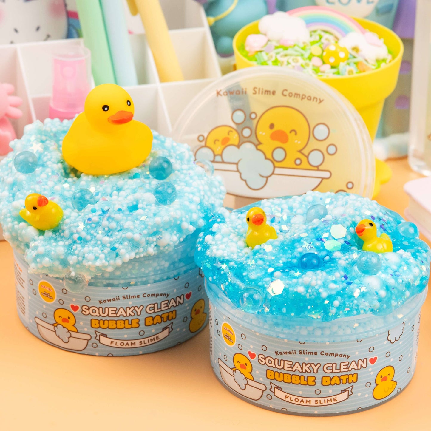 Squeaky Clean Bubble Floam Slime