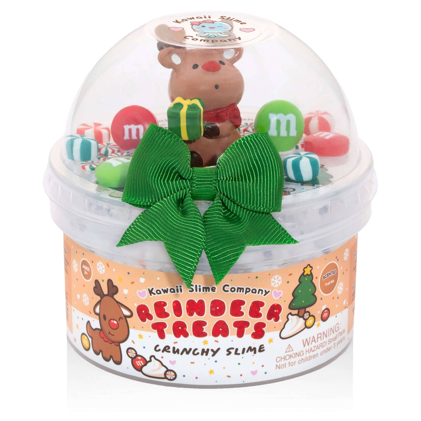 Reindeer Treats Crunchy Signature Dome™ Slime